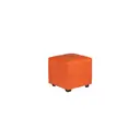 Пуф Мебельная фабрика мира 38x38 см цвет оранжевый КМ-05