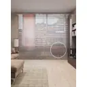 Тюль на шторной ленте Уличная комната 310х265 см цвет коричневый