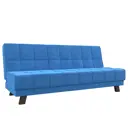 Диван прямой Лига Диванов Винсент 188x85x86 см велюр цвет голубой