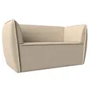 Диван прямой Лига Диванов Бергамо 143x80x67 см экокожа цвет бежевый