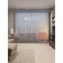 Тюль на шторной ленте Joyarty Бесстрашный маяк 310х265 см цвет оранжевый