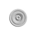 Декоративная потолочная розетка полиуретан белая Fabello decor R 317, 560 см