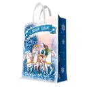 Пакет подарочный Christmas "С Новым годом!" 33x45.7 см синий