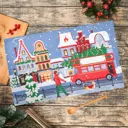 Полотенце Доляна 4389614 для кухни и ванной 35x60 см