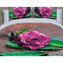 Комплект постельного белья Dome Mavis, полутораспальный, сатин, разноцветный