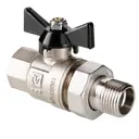 Кран шаровый Valtec Perfect с полусгоном 1/2" внутренний / наружный