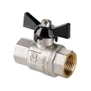 Кран шаровый Valtec Perfect 1/2" внутренний-внутренний рукоятка бабочка