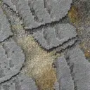 Ковер комнатный Almira 80x150 дизайн HE415 цвет светло-серый/золотой