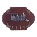 Шкафчик для ключей 25x3.5x18 см 227630, дерево, металл, цвет коричневый