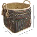 Корзина мягкая Kub HAP8546 45x36x40 см 46 л пальмовое волокно