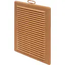 Решетка вентиляционная 183x253 бежевая