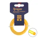 Леска для триммера Тундра 5443155 круг диаметр 1.3 мм 15 м нейлон