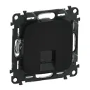 Розетка компьютерная Legrand VLN-A RJ45 CAT5E UTP цвет антрацит-розовый
