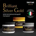 Краситель TICIANA DELUXE 4300002809 0.1 л цвет серебро