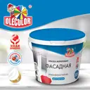 Краска фасадная OLECOLOR 4300000053 3 л цвет белый