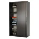 Шкаф-купе Шарм-дизайн 220x140x60 см 7 полок ЛДСП цвет венге
