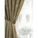 Штора на шторной ленте замша 170x260 см цвет зеленый