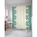 Шторка для ванной Встречные узоры 180x200 см