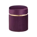 Пуф Stool Group 36x36 см цвет сливовый 19B352VA-8167-42