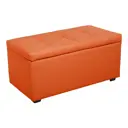 Банкетка Мебельная фабрика Мира 40x45x80 см цвет оранжевый М-05