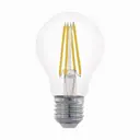 Лампа светодиодная EGLO 11701 LM_LED_E27 E27 220 В 6 Вт груша прозрачная 806 Лм теплый белый свет