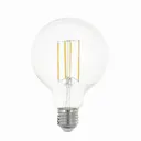 Лампа светодиодная EGLO 11756 LM_LED_E27 E27 220 В 8 Вт круг прозрачная 1055 Лм теплый белый свет