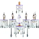 Люстра потолочная ARTE LAMP A6613LM-8GO A6613LM-8GO 8 ламп 12 м² цвет золото