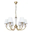 Люстра потолочная ARTE LAMP A7301LM-6PB A7301LM-6PB 6 ламп 15 м² цвет золото
