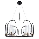 Люстра потолочная ARTE LAMP A7004SP-6BK A7004SP-6BK 6 ламп 15 м² цвет черный