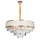 Люстра потолочная ARTE LAMP A1008LM-8GO A1008LM-8GO 8 ламп 22 м² цвет золото