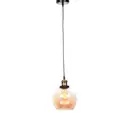 Светильник подвесной LUMINA DECO Navarro LDP 6802 TEA 1 лампа 3 м² цвет желтый