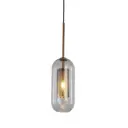 Светильник подвесной LUMINA DECO Antilla LDP 6829 MD 1 лампа 3 м² цвет бронза