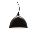 Светильник подвесной LUMINA DECO Vittorio LDP 7520 BK GL+WT 1 лампа 3 м² цвет черный