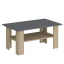 Стол журнальный прямоугольный Мебельная фабрика 1+1 90x55x43.4 см дуб сонома/графит