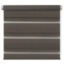Рулонная штора день-ночь Mirtex 68x170 см цвет мокко