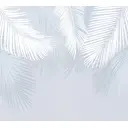 Фотообои флизелиновые Printwalls Leaves 300x270 см Серо-голубые пальмовые листья
