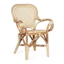 Кресло садовое Tetchair Andersen 79 см х 55 см х 58 см ротанг коричневый
