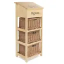 Тумба с выдвижными ящиками Tetchair Secret De Maison Legumes 35x90x29 см 4 ящика дерево цвет натуральный