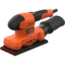 Вибрационная шлифмашина сетевая Black&Decker BEW220, 150 Вт, 90x187 мм