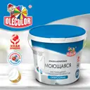 Краска водно-дисперсионная OLECOLOR 4300006581 цвет белый 4.5 л