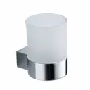 Стакан для зубных щеток Gross Agua GA18238 металл и стекло цвет хром