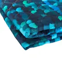 Пляжное покрывало Сирень Блеск топаза 145x200 см, микрофибра, цвет синий