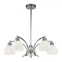 Люстра Freya Cindy FR5022PL-05CH E14 5 ламп 13 м²