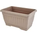 Балконный ящик 19.5x16x30 см v9.3 л пластик мокко