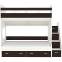 Кровать Кариви КИВи 234x200x84 см ЛДСП цвет венге 00288-04-02-02