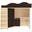 Кровать Кариви КИВи 193x170x88 см ЛДСП цвет венге 00323-01-02-00