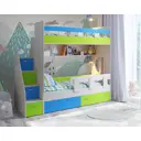Кровать Кариви КИВи 234x200x84 см ЛДСП цвет венге 00288-02-03-03