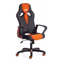 Кресло Tetchair Runner кож/зам цвет черный/оранжевый11735