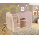 Кровать Кариви КИВи 163.20x113.20x73.40 см ЛДСП цвет белый
