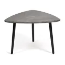 Журнальный столик треугольный Ifers 73x70 см черный